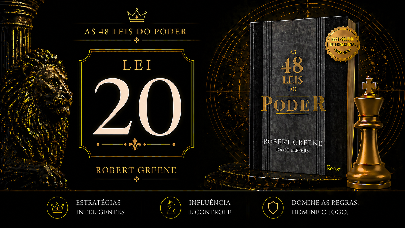 lei 20 das 48 leis do poder - marlon nascimento