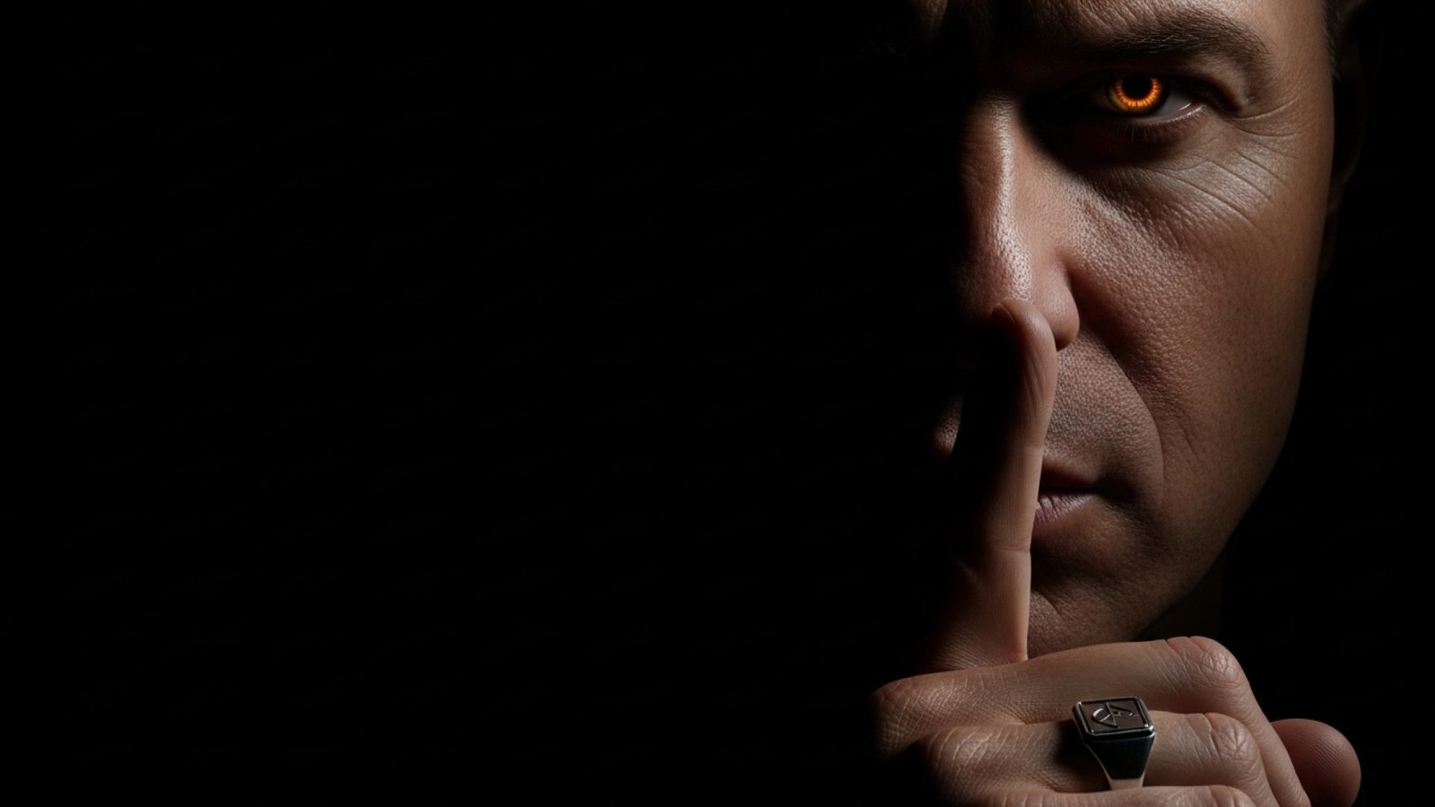 Marlon Nascimento em pose reflexiva, simbolizando a estratégia e o mistério da Lei 3 das 48 leis do poder