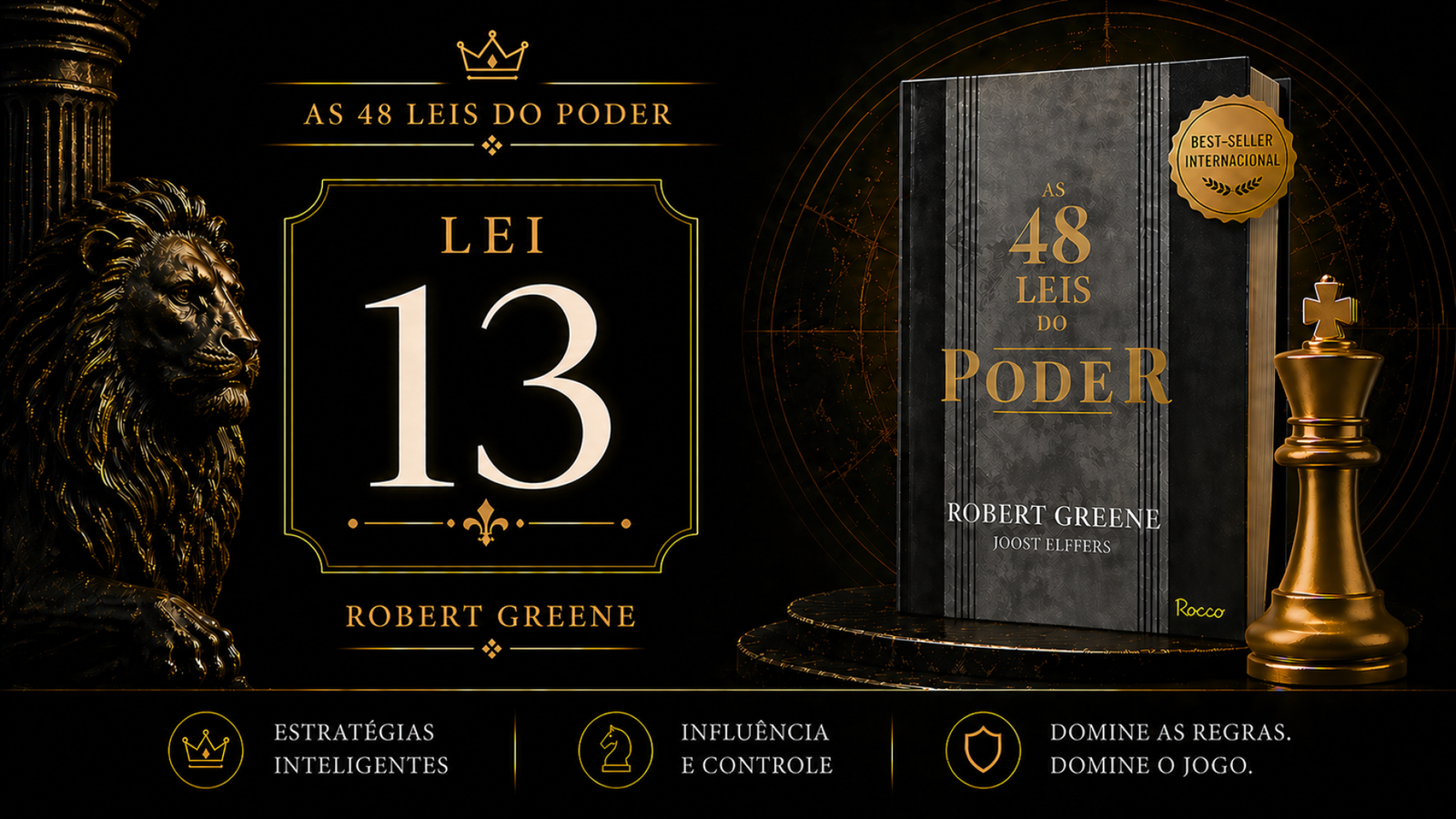 lei 13 das 48 leis do poder - marlon nascimento